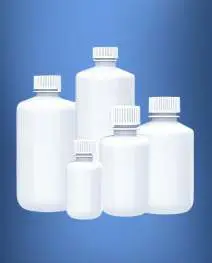 Glassco Bottle, Reagent with Cap, Narrow Mouth, HDPE