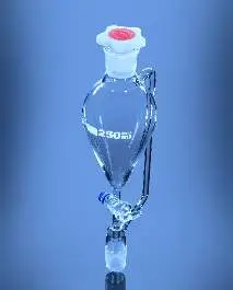 Glassco Funnel, Pressure Equalizing, Cylindrical
