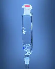 Glassco Funnels, Pressure Equalizing, Cylindrical