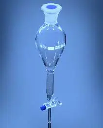 Glassco Funnel, Dropping, Gilson With Glass Stopcock