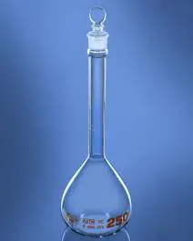 Glassco Volumetric Flask for Sugar Estimation