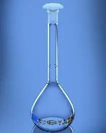 Glassco Flask, Volumetric, CLASS A, Narrow Mouth, QR Coded, Serialized, Calibrated at 20°C