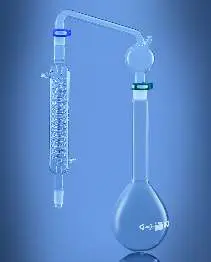 Glassco Distilling Apparatus, Ammonia, With Graham Condenser