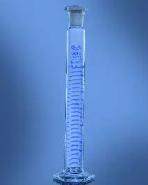 Glassco Mixing Cylinder with Hexagonal base, Class-A, NABL