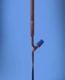 Glassco Burette, Amber with Boroflow stopcock, Class B