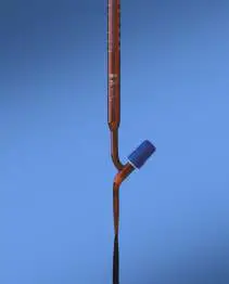 Glassco Burette, Amber with Boroflow stopcock, Class A