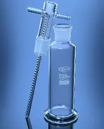 Glassco Bottle, Gas Washing With Head