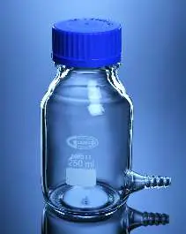 Glassco Bottle, Aspirator, with GL 45 Cap with tubulation
