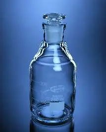 Glassco Bottle, Reagent Narrow Mouth, Clear