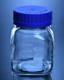 Glassco Bottle, Reagent, Clear With Wide Mouth
