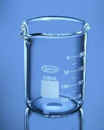 Glassco Beaker, Griffin/Low Form with spout, Double Capacity Scale