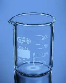 Glassco Beaker, Griffin/Low Form with spout