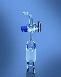 Glassco Adapter, Cone with stopcock