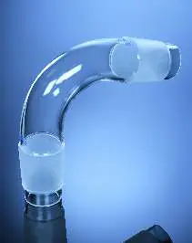 Glassco Adapter, Recovery Bend With Sloping End