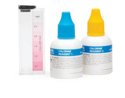 Hanna Instruments HI3829F Free chlorine chemical test kit, 0.0 to 2.0 ppm