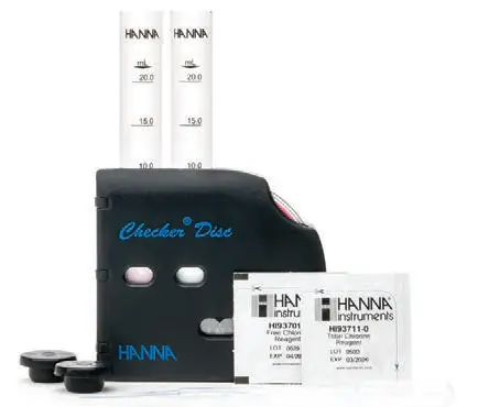 Hanna Instruments HI38020 Chlorine (as Cl₂, free & total)