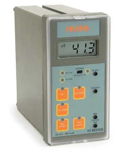 Hanna Instruments HI8931DN Panel mounted conductivity controller 0.0-199.9 µS/cm